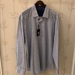 Bugatchi striped shirt NWT